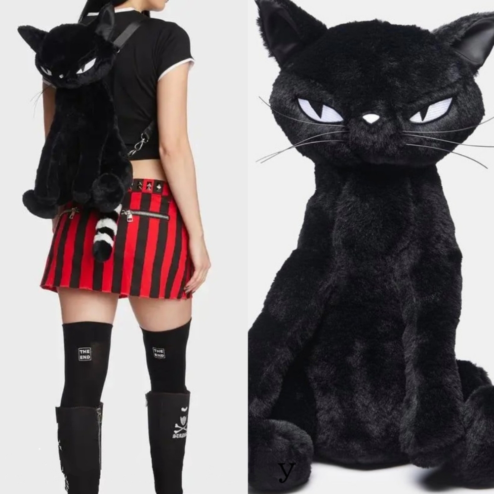 NWOT Sneaky Neechee Dolls kill Sold Out Emily the Strange backpack